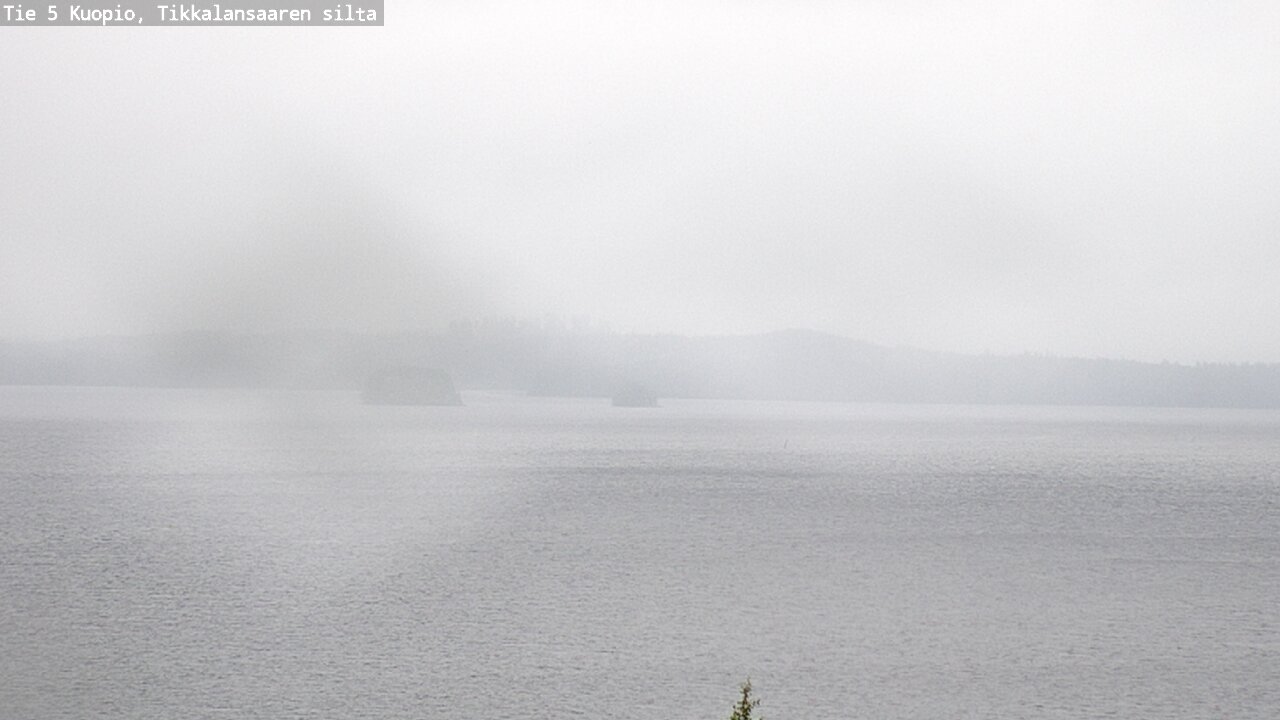 Weather Camera Image Väg 5 Kuopio, Tikkalansaari, Kuopio, Pohjois-Savo