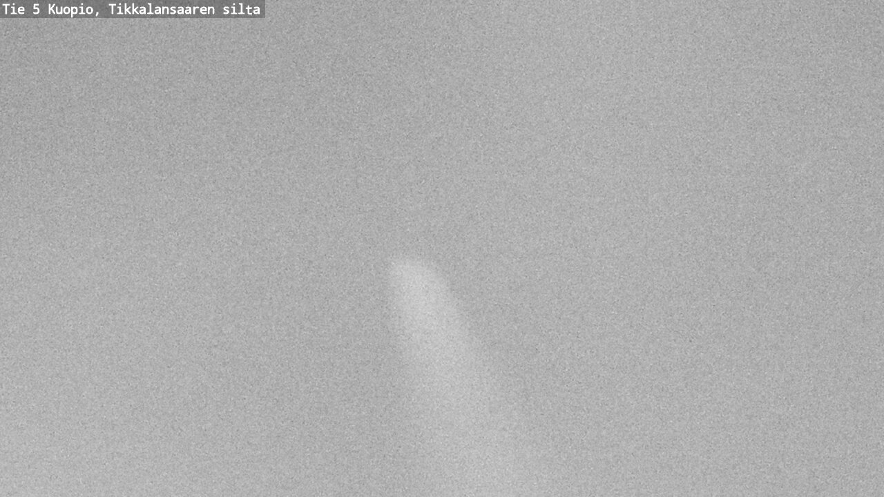 Weather Camera Image Road 5 Kuopio, Tikkalansaari, Kuopio, Pohjois-Savo