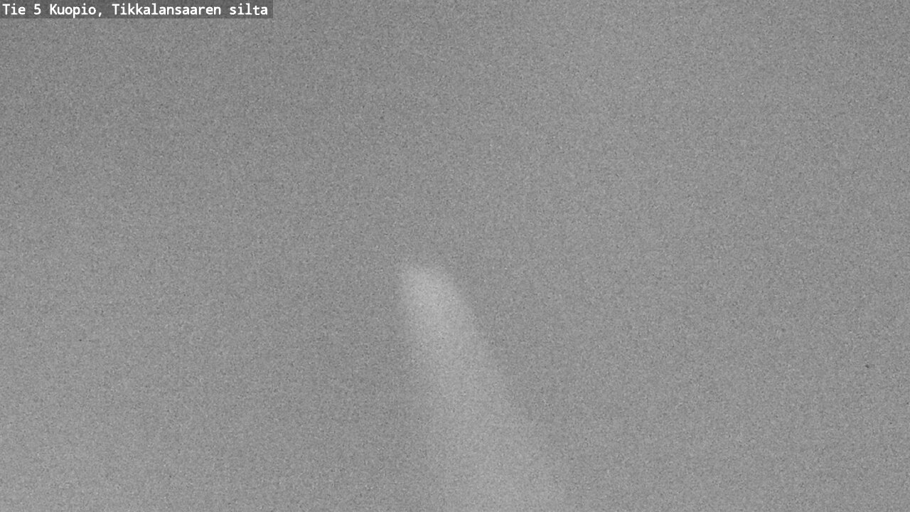Weather Camera Image Road 5 Kuopio, Tikkalansaari, Kuopio, Pohjois-Savo