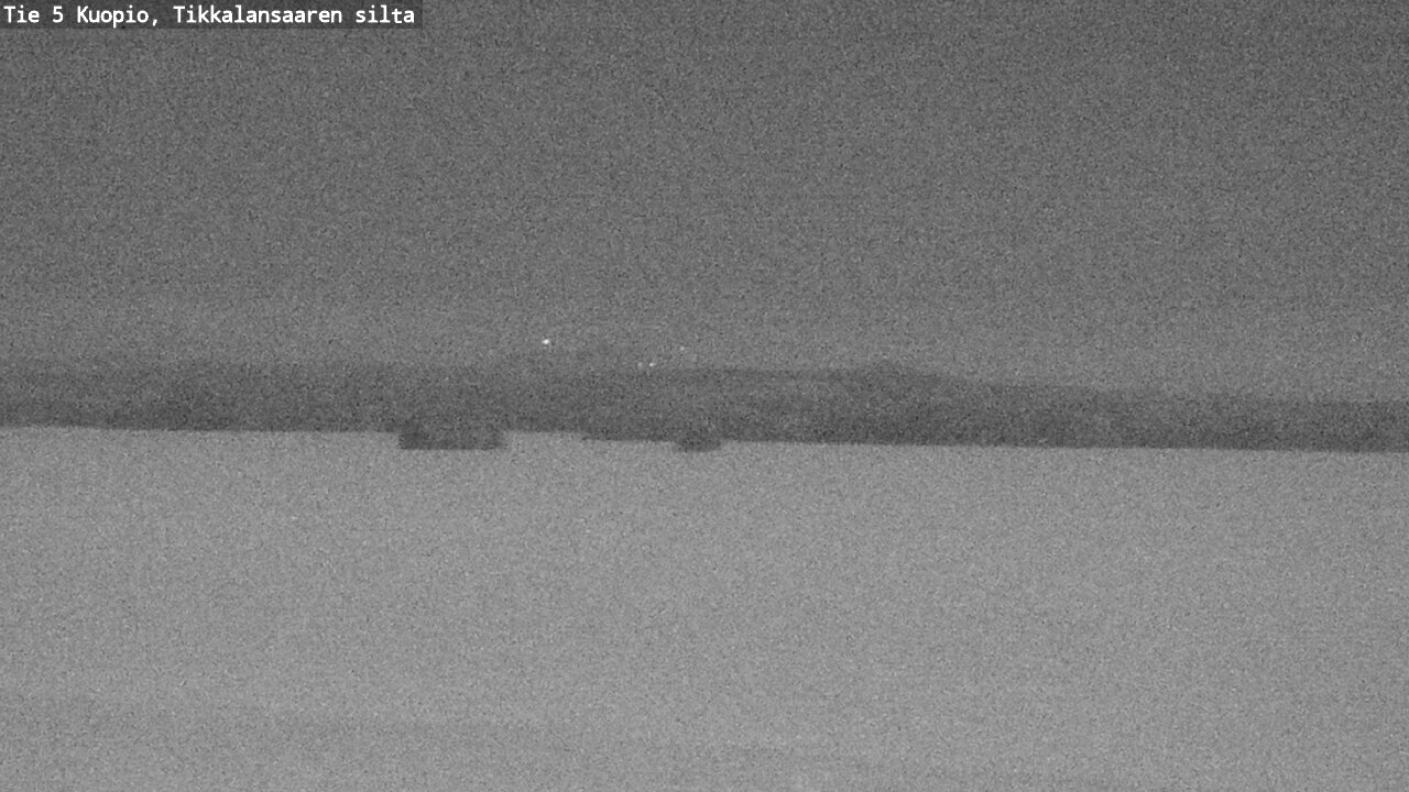 Weather Camera Image Väg 5 Kuopio, Tikkalansaari, Kuopio, Pohjois-Savo