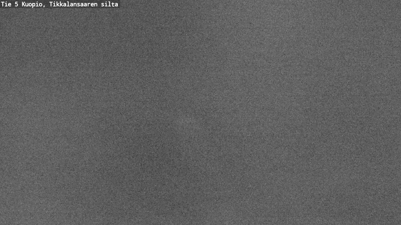 Weather Camera Image Road 5 Kuopio, Tikkalansaari, Kuopio, Pohjois-Savo