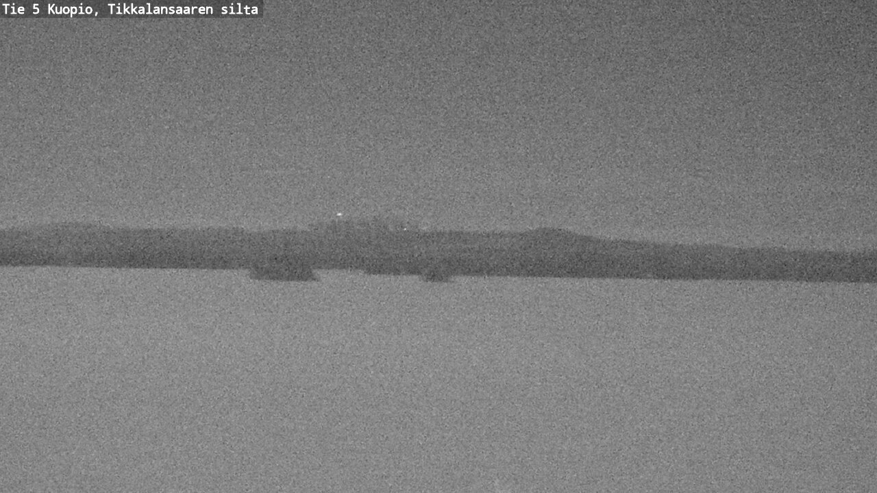 Weather Camera Image Väg 5 Kuopio, Tikkalansaari, Kuopio, Pohjois-Savo