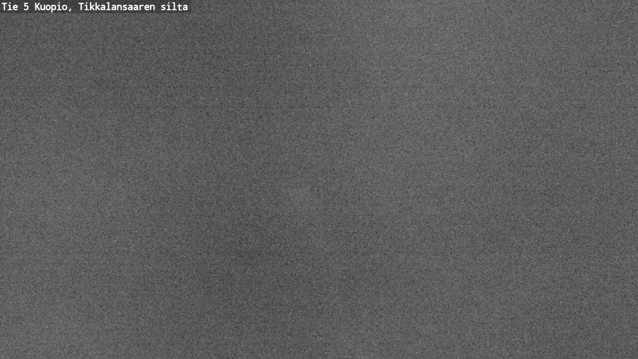 Weather Camera Image Road 5 Kuopio, Tikkalansaari, Kuopio, Pohjois-Savo