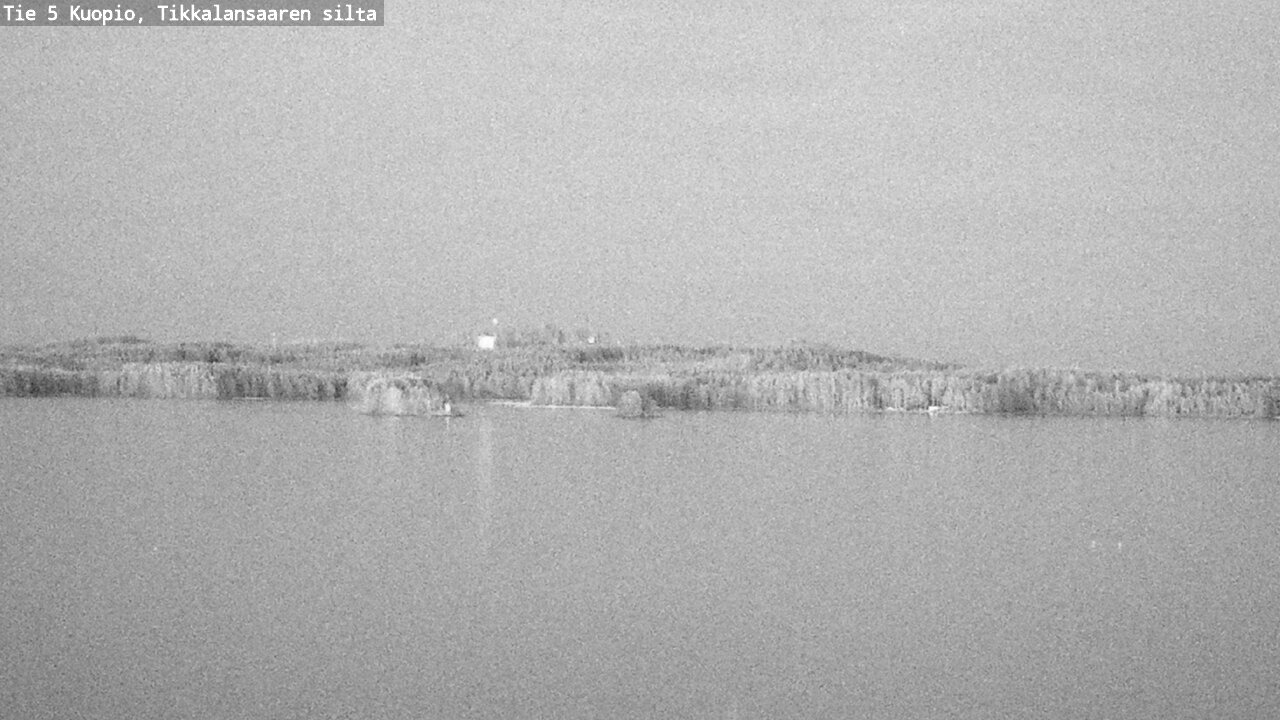 Weather Camera Image Väg 5 Kuopio, Tikkalansaari, Kuopio, Pohjois-Savo