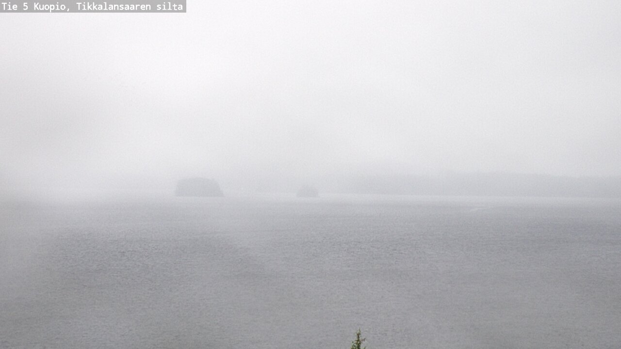 Weather Camera Image Väg 5 Kuopio, Tikkalansaari, Kuopio, Pohjois-Savo