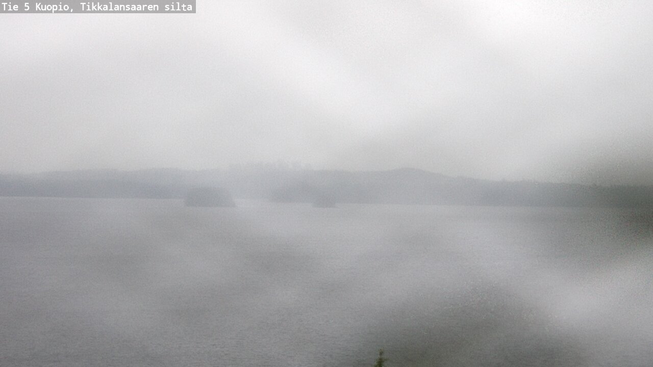 Weather Camera Image Väg 5 Kuopio, Tikkalansaari, Kuopio, Pohjois-Savo
