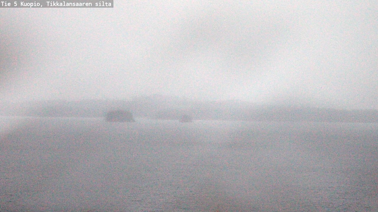 Weather Camera Image Väg 5 Kuopio, Tikkalansaari, Kuopio, Pohjois-Savo