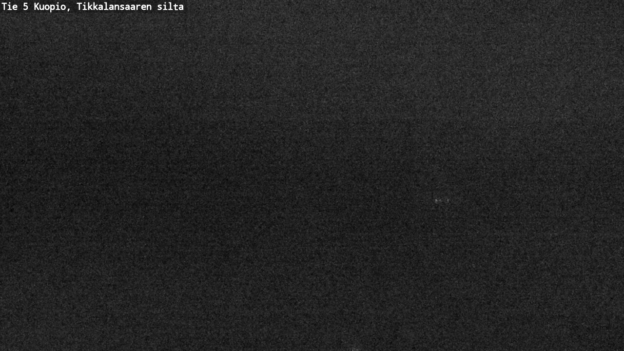 Weather Camera Image Road 5 Kuopio, Tikkalansaari, Kuopio, Pohjois-Savo