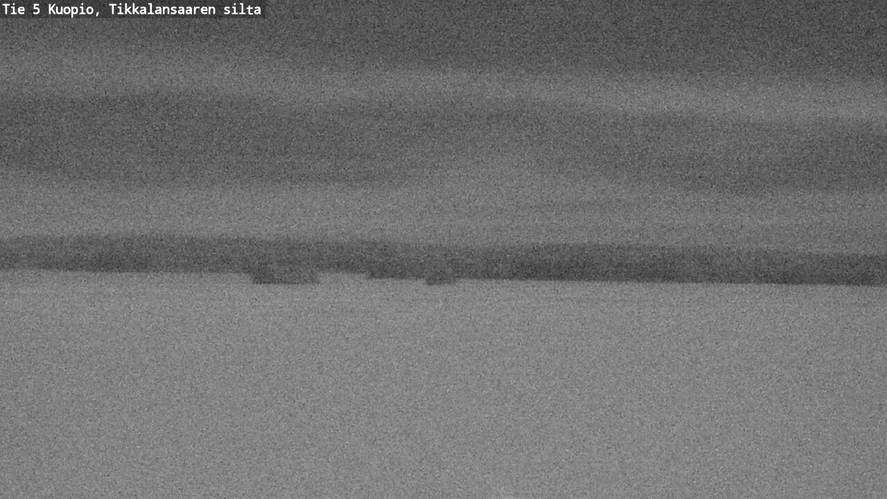 Weather Camera Image Väg 5 Kuopio, Tikkalansaari, Kuopio, Pohjois-Savo