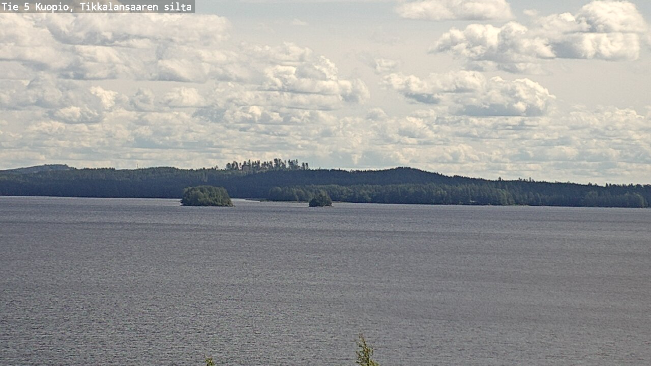 Kelikamerat Kuva Tie 5 Kuopio, Tikkalansaari, Kuopio, Pohjois-Savo