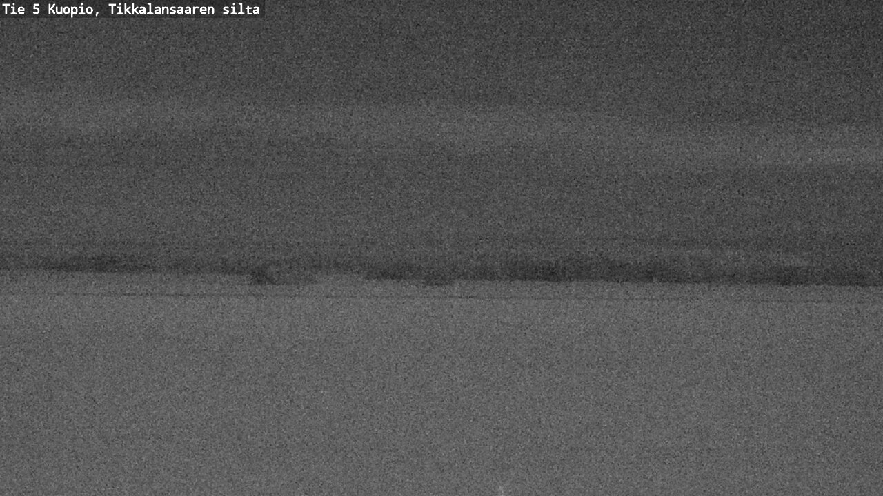 Weather Camera Image Road 5 Kuopio, Tikkalansaari, Kuopio, Pohjois-Savo