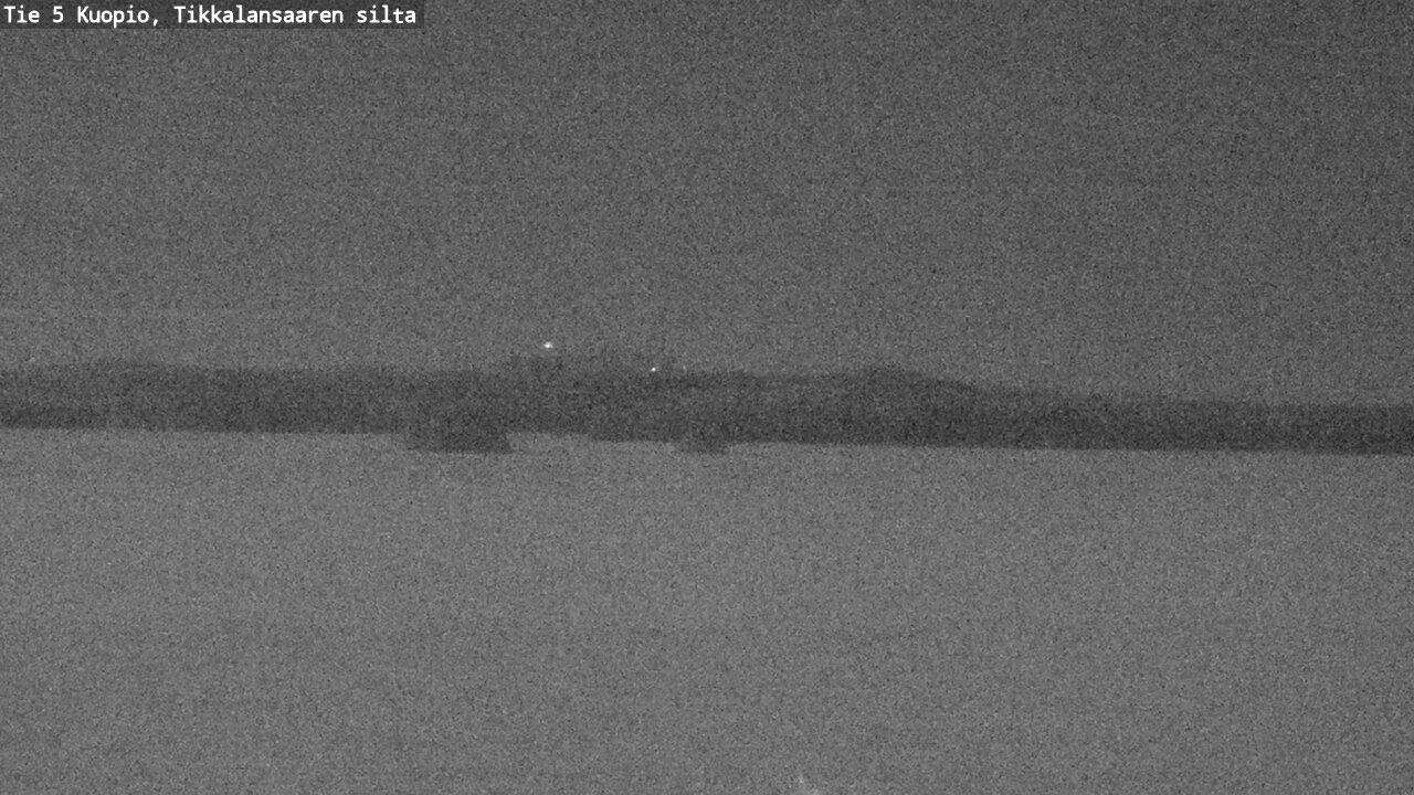 Weather Camera Image Väg 5 Kuopio, Tikkalansaari, Kuopio, Pohjois-Savo