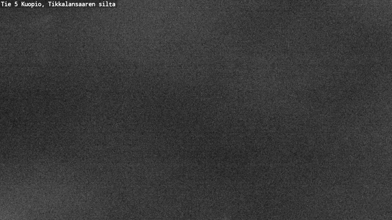 Weather Camera Image Väg 5 Kuopio, Tikkalansaari, Kuopio, Pohjois-Savo