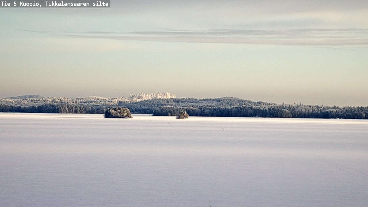 Kelikamerat Kuva Tie 5 Kuopio, Tikkalansaari, Kuopio, Pohjois-Savo