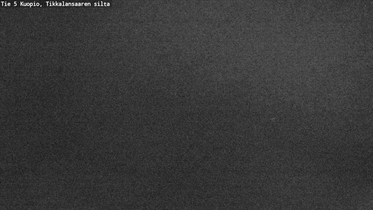 Weather Camera Image Väg 5 Kuopio, Tikkalansaari, Kuopio, Pohjois-Savo
