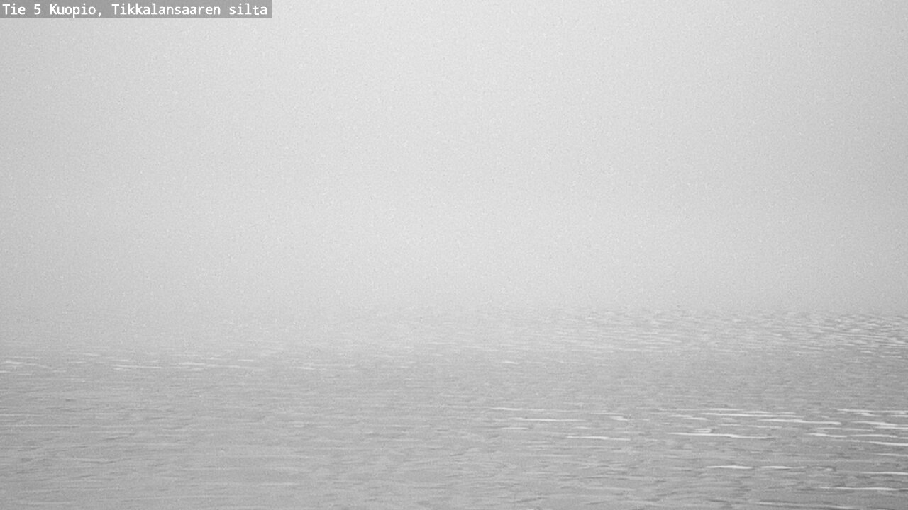 Weather Camera Image Road 5 Kuopio, Tikkalansaari, Kuopio, Pohjois-Savo