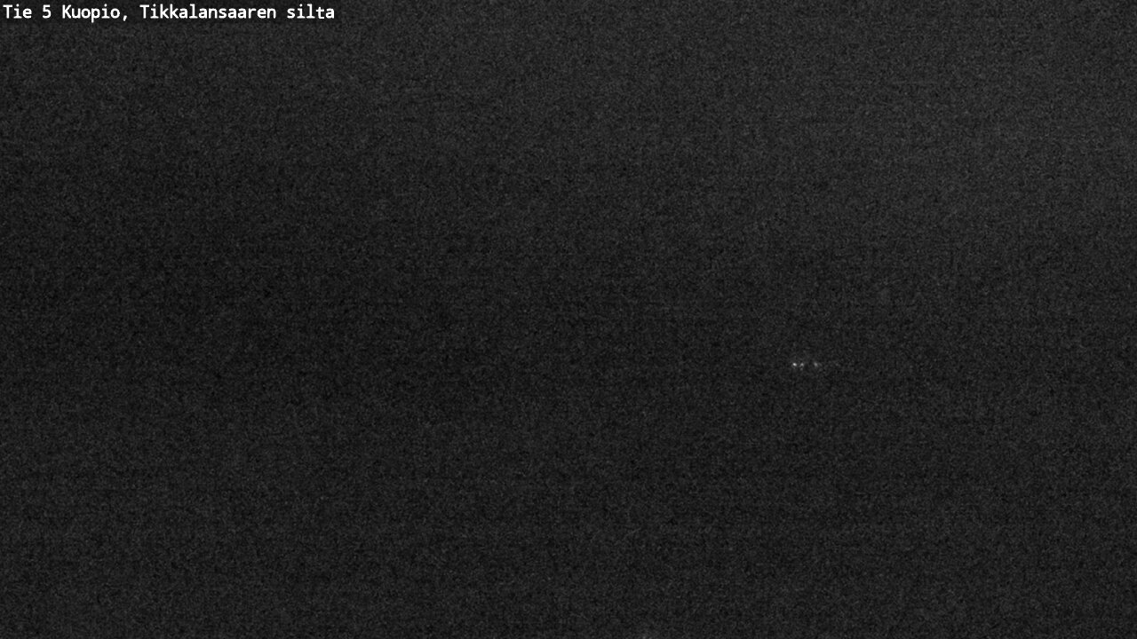 Weather Camera Image Road 5 Kuopio, Tikkalansaari, Kuopio, Pohjois-Savo