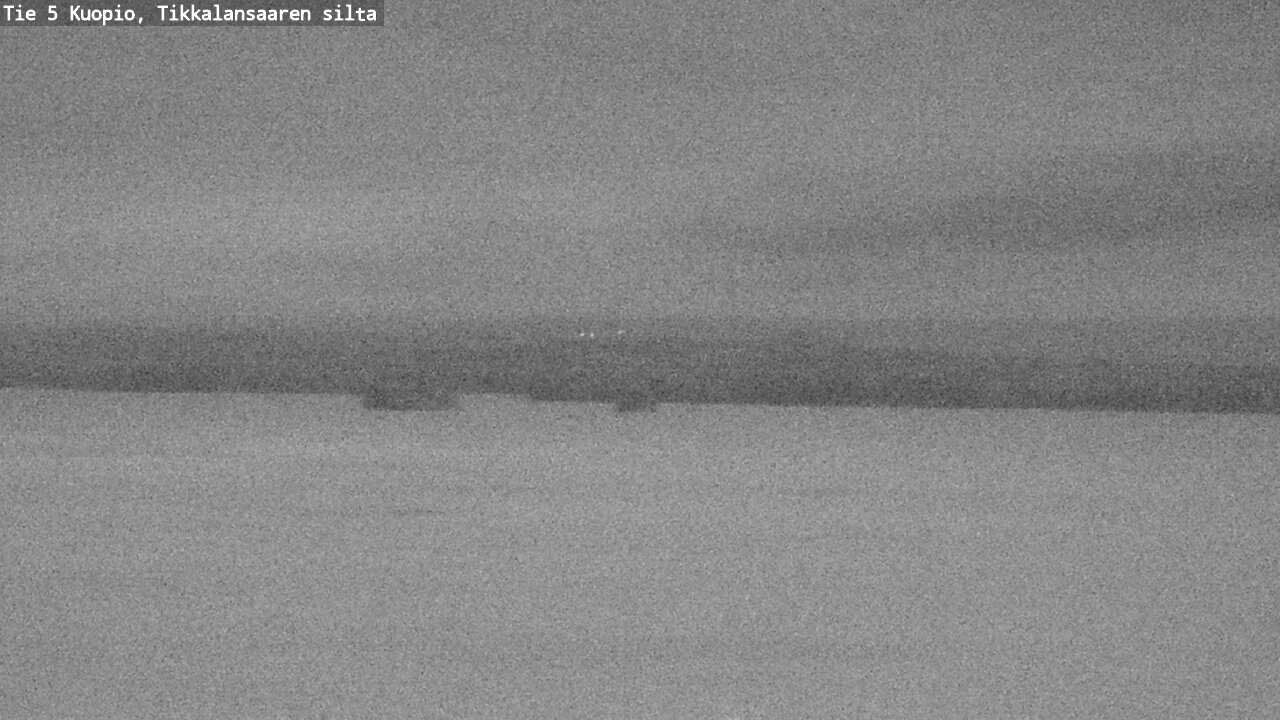 Weather Camera Image Väg 5 Kuopio, Tikkalansaari, Kuopio, Pohjois-Savo