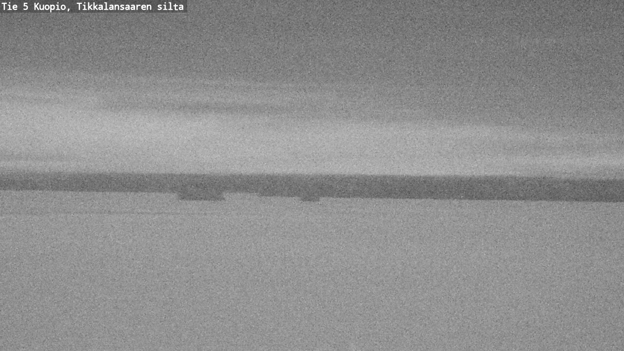 Weather Camera Image Väg 5 Kuopio, Tikkalansaari, Kuopio, Pohjois-Savo