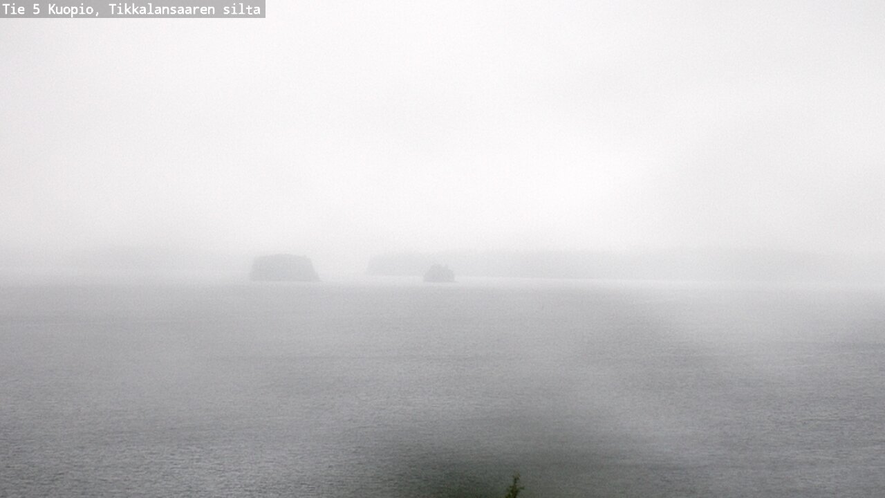 Weather Camera Image Väg 5 Kuopio, Tikkalansaari, Kuopio, Pohjois-Savo