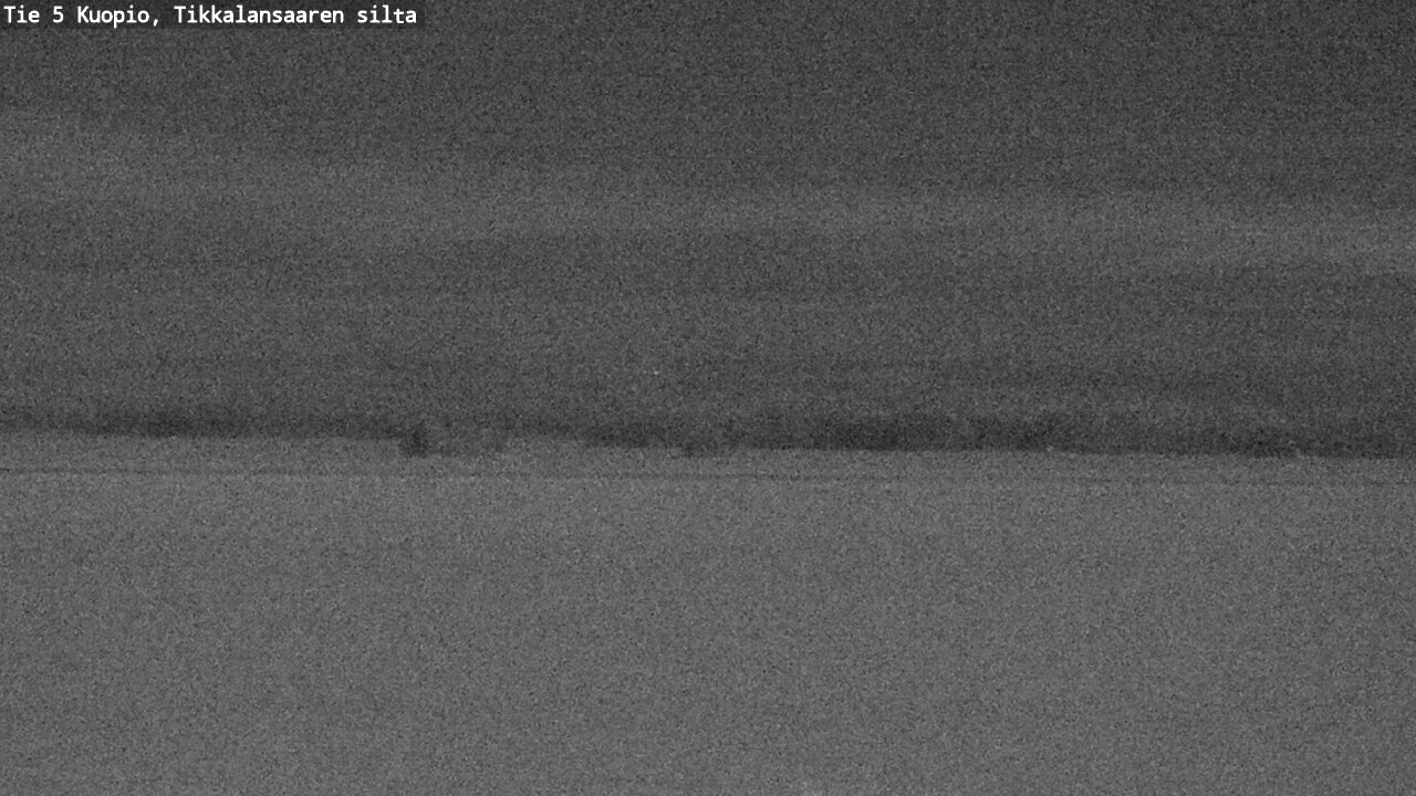 Weather Camera Image Road 5 Kuopio, Tikkalansaari, Kuopio, Pohjois-Savo