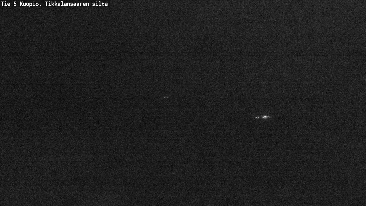 Weather Camera Image Road 5 Kuopio, Tikkalansaari, Kuopio, Pohjois-Savo