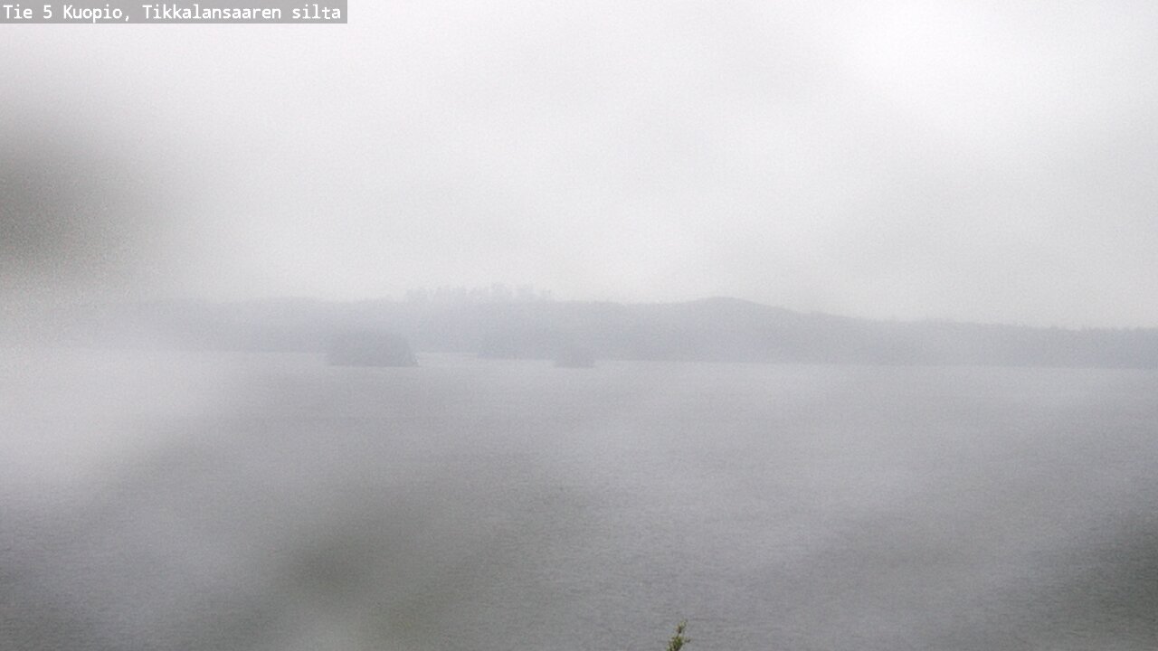 Weather Camera Image Väg 5 Kuopio, Tikkalansaari, Kuopio, Pohjois-Savo