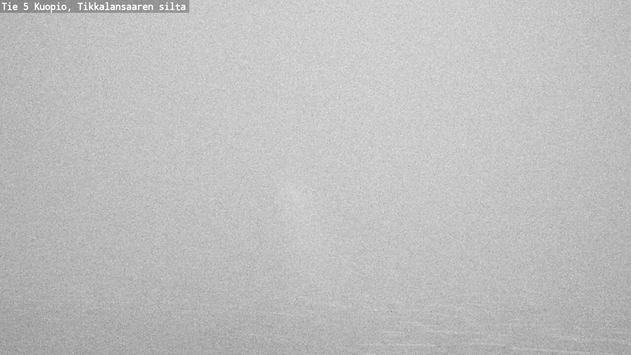 Weather Camera Image Road 5 Kuopio, Tikkalansaari, Kuopio, Pohjois-Savo