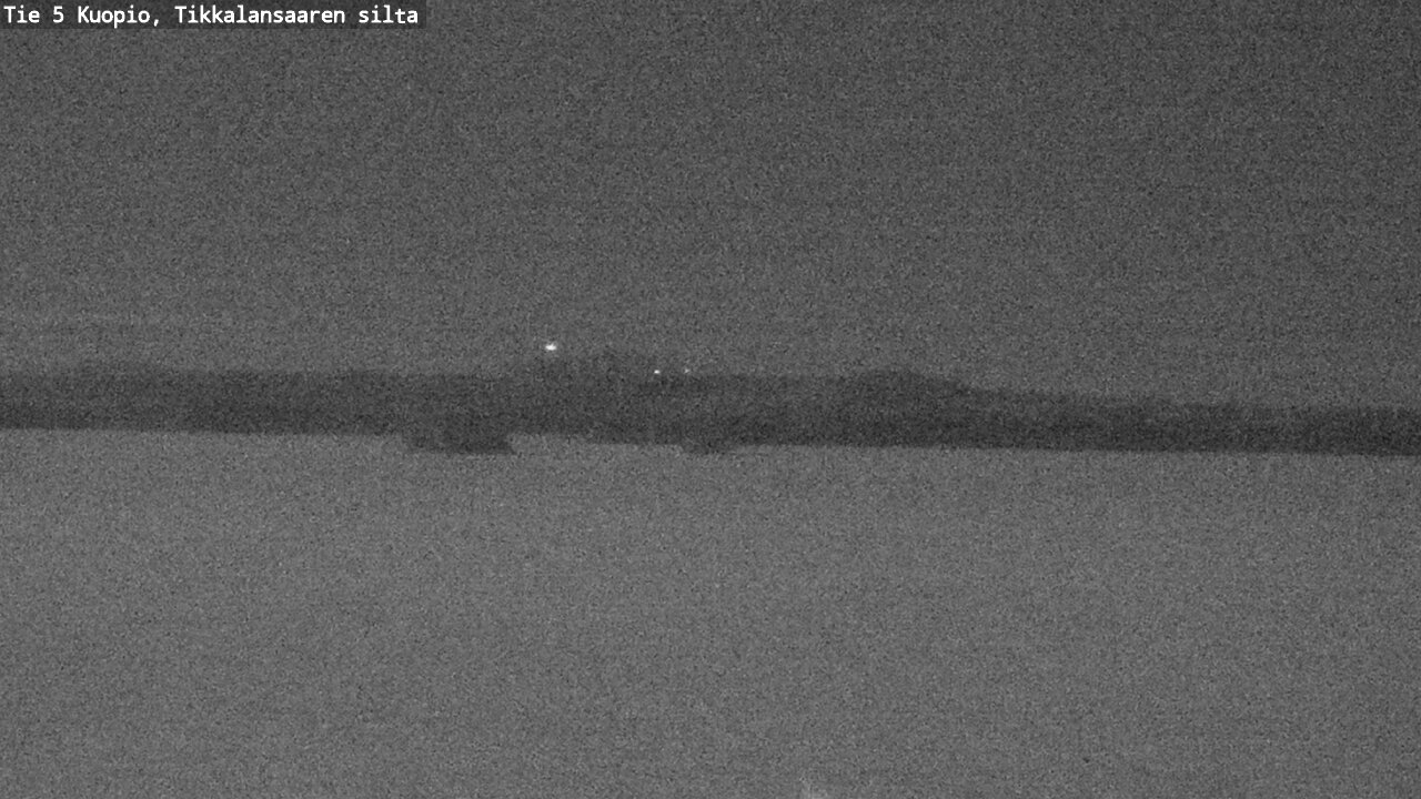 Weather Camera Image Väg 5 Kuopio, Tikkalansaari, Kuopio, Pohjois-Savo