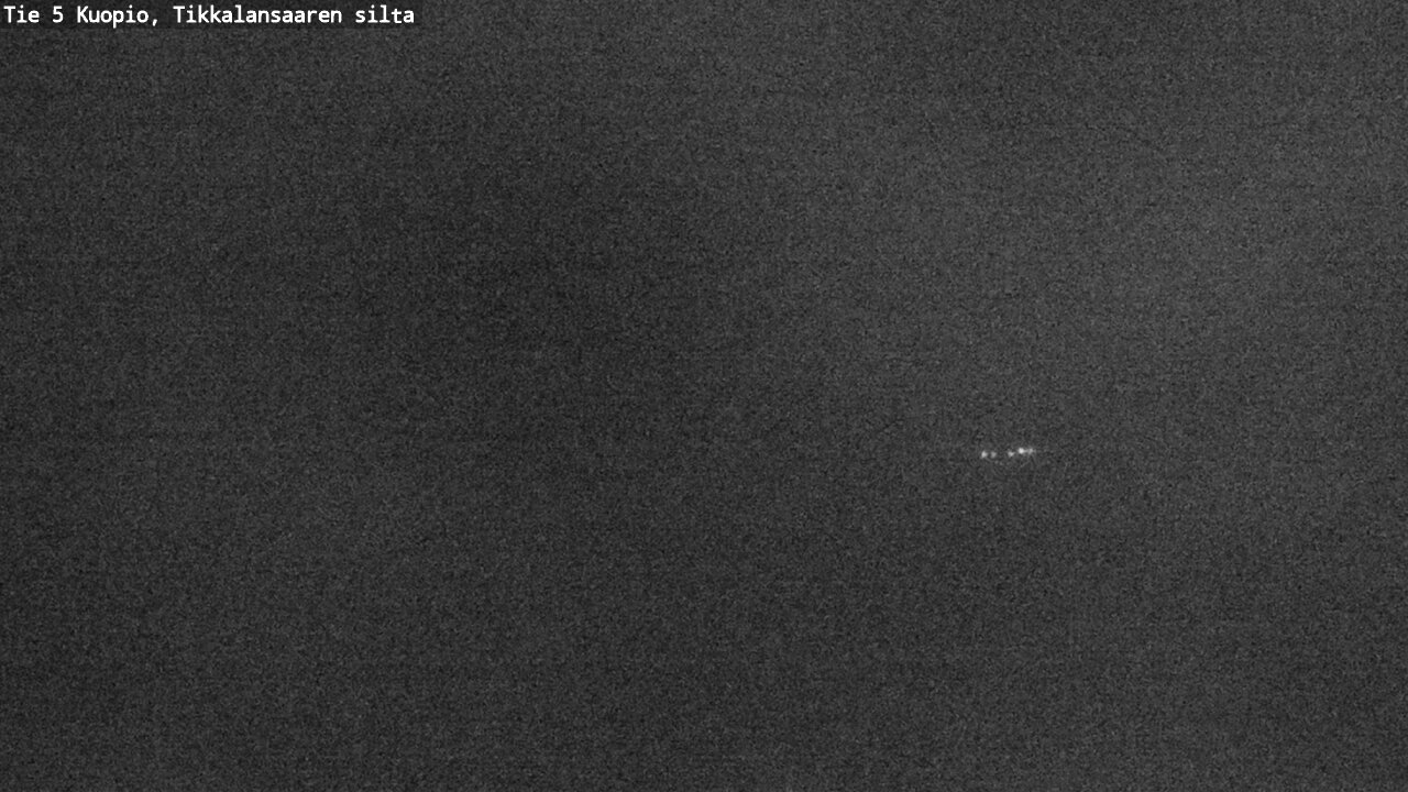 Weather Camera Image Väg 5 Kuopio, Tikkalansaari, Kuopio, Pohjois-Savo