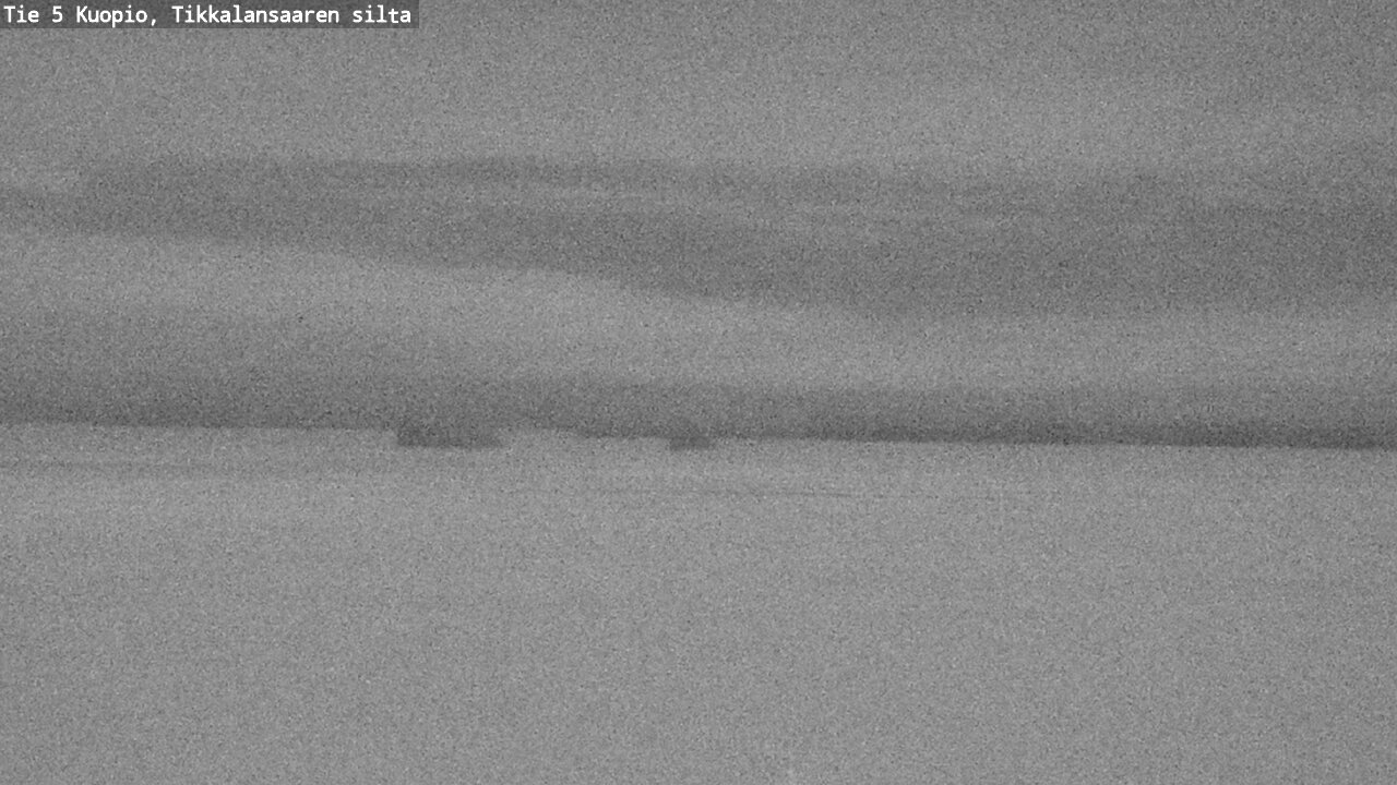 Weather Camera Image Väg 5 Kuopio, Tikkalansaari, Kuopio, Pohjois-Savo