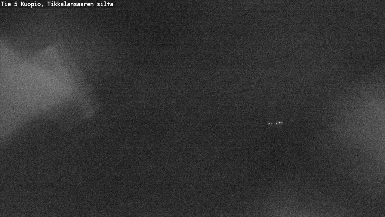 Weather Camera Image Väg 5 Kuopio, Tikkalansaari, Kuopio, Pohjois-Savo