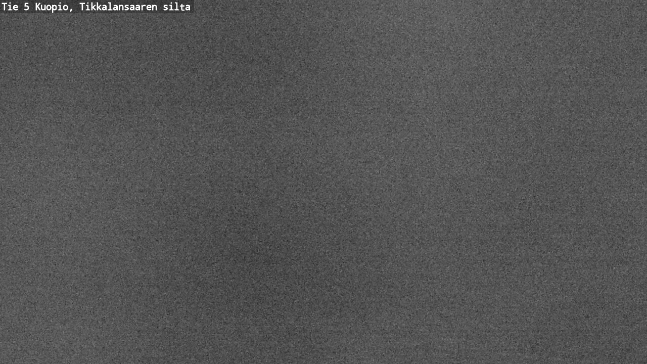 Weather Camera Image Road 5 Kuopio, Tikkalansaari, Kuopio, Pohjois-Savo