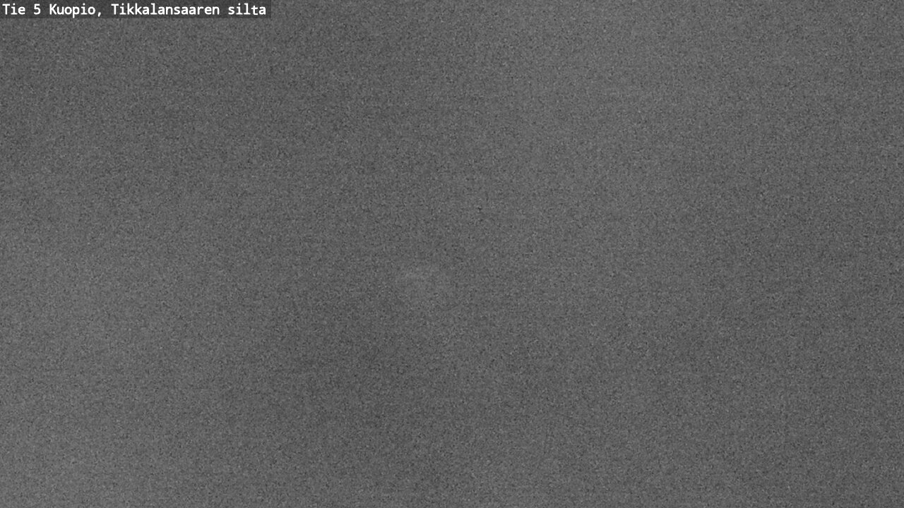 Weather Camera Image Road 5 Kuopio, Tikkalansaari, Kuopio, Pohjois-Savo
