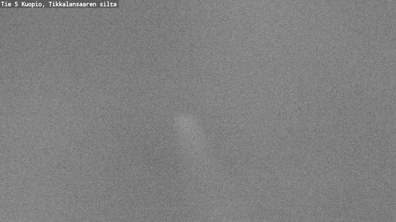 Weather Camera Image Road 5 Kuopio, Tikkalansaari, Kuopio, Pohjois-Savo