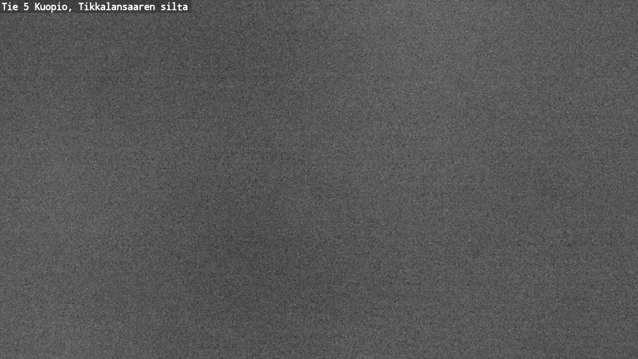 Weather Camera Image Road 5 Kuopio, Tikkalansaari, Kuopio, Pohjois-Savo