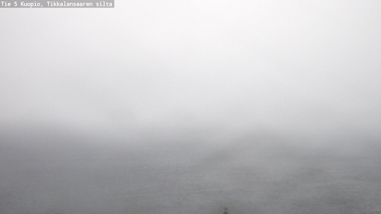 Weather Camera Image Väg 5 Kuopio, Tikkalansaari, Kuopio, Pohjois-Savo