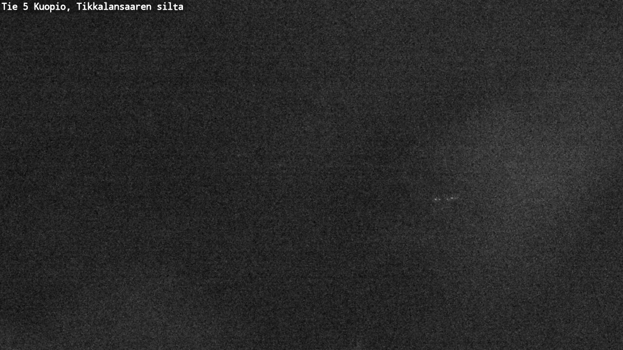Weather Camera Image Väg 5 Kuopio, Tikkalansaari, Kuopio, Pohjois-Savo
