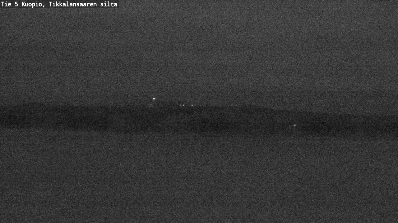 Weather Camera Image Väg 5 Kuopio, Tikkalansaari, Kuopio, Pohjois-Savo