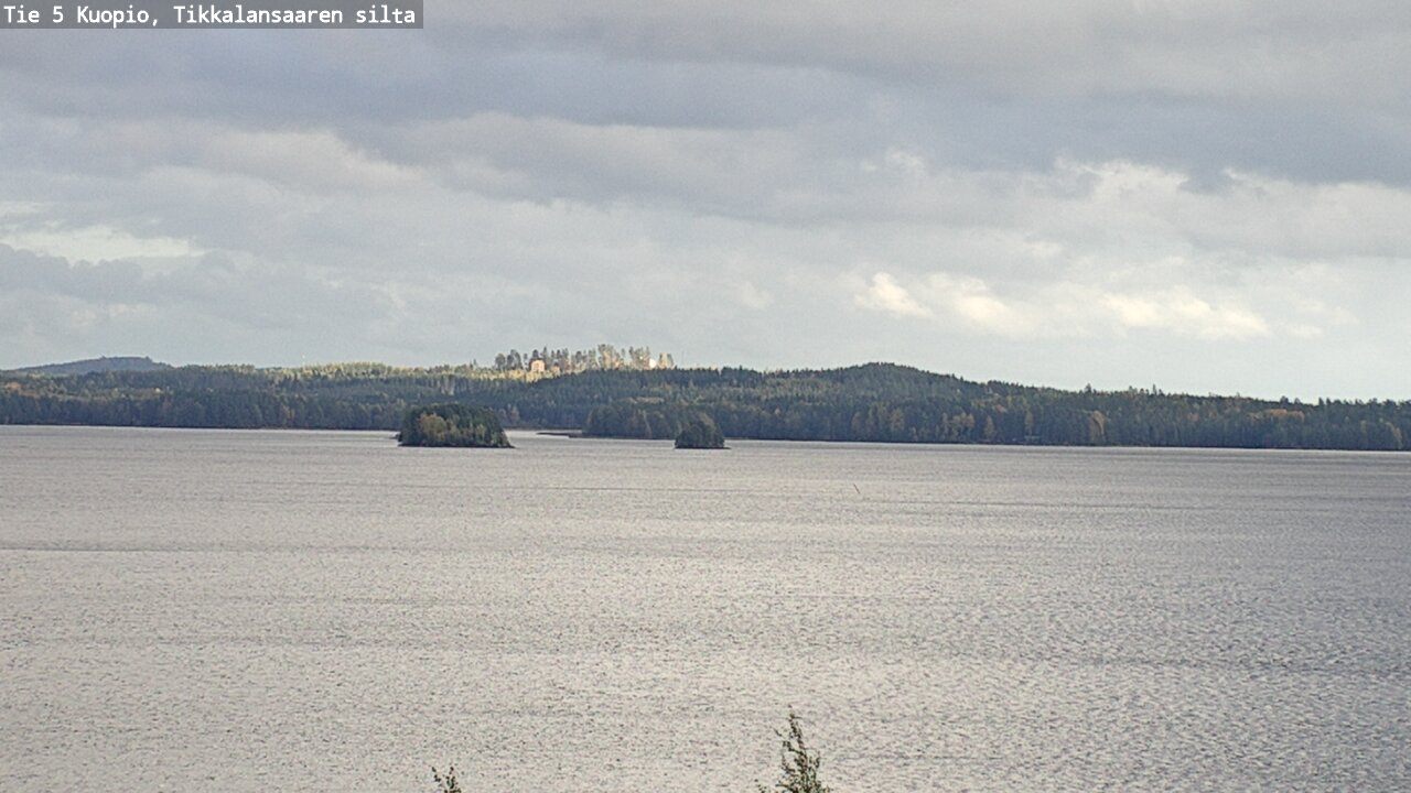 Kelikamerat Kuva Tie 5 Kuopio, Tikkalansaari, Kuopio, Pohjois-Savo