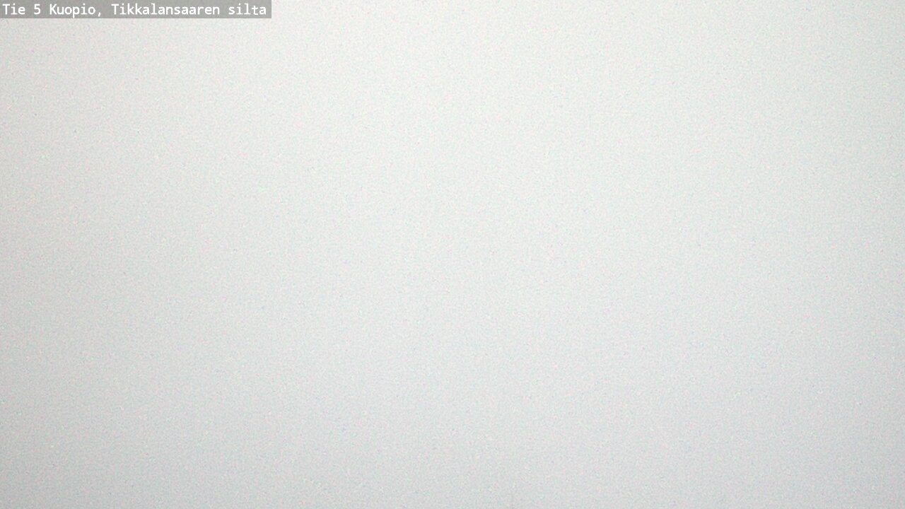 Weather Camera Image Road 5 Kuopio, Tikkalansaari, Kuopio, Pohjois-Savo