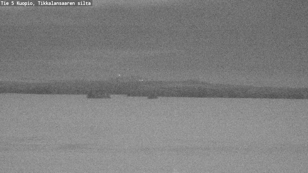 Weather Camera Image Väg 5 Kuopio, Tikkalansaari, Kuopio, Pohjois-Savo
