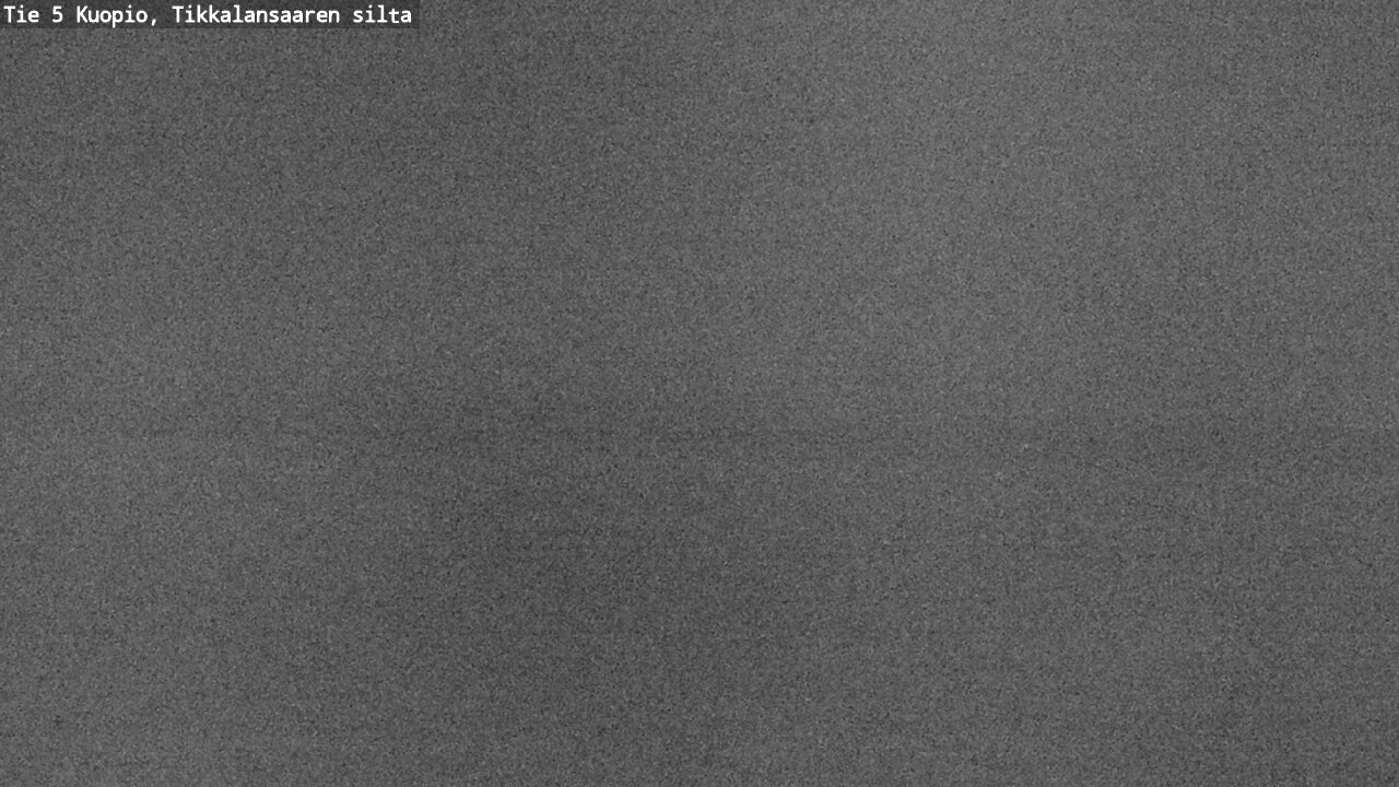 Weather Camera Image Road 5 Kuopio, Tikkalansaari, Kuopio, Pohjois-Savo