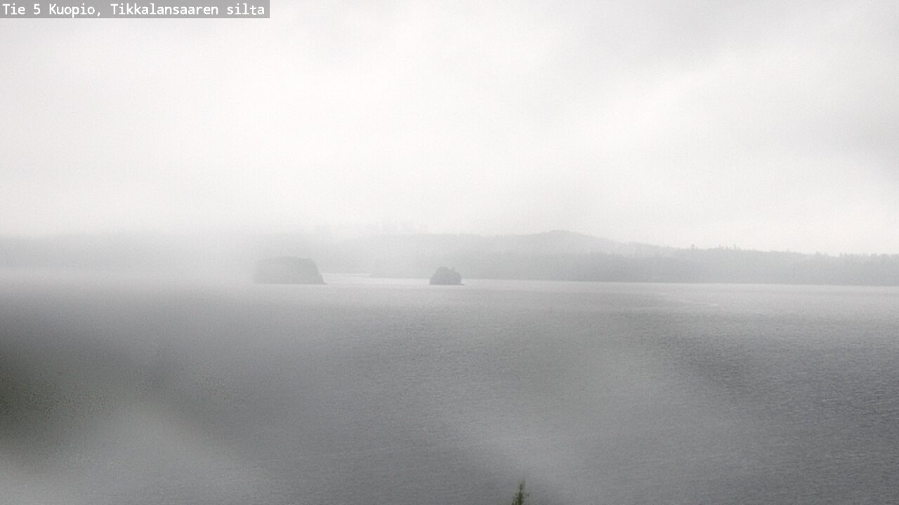 Weather Camera Image Väg 5 Kuopio, Tikkalansaari, Kuopio, Pohjois-Savo