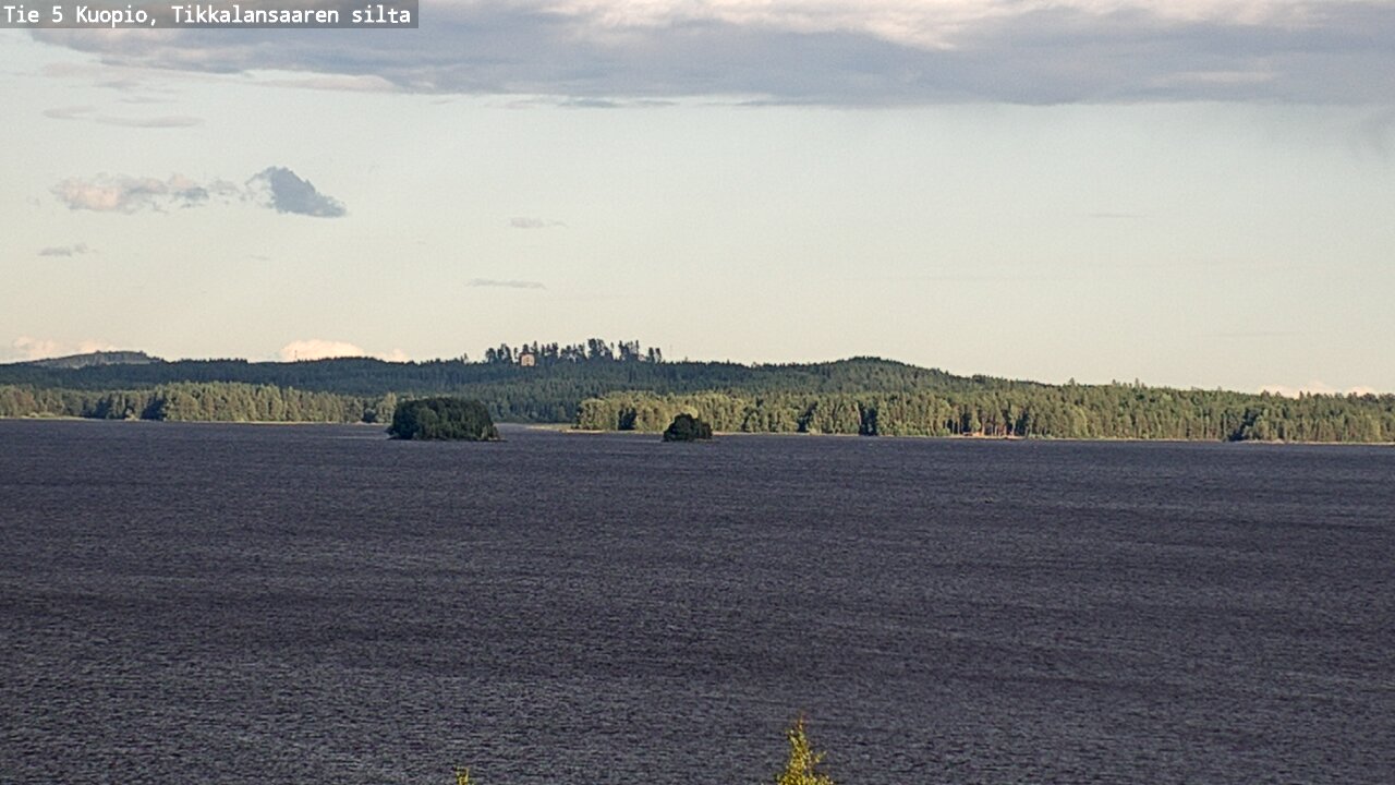 Kelikamerat Kuva Tie 5 Kuopio, Tikkalansaari, Kuopio, Pohjois-Savo