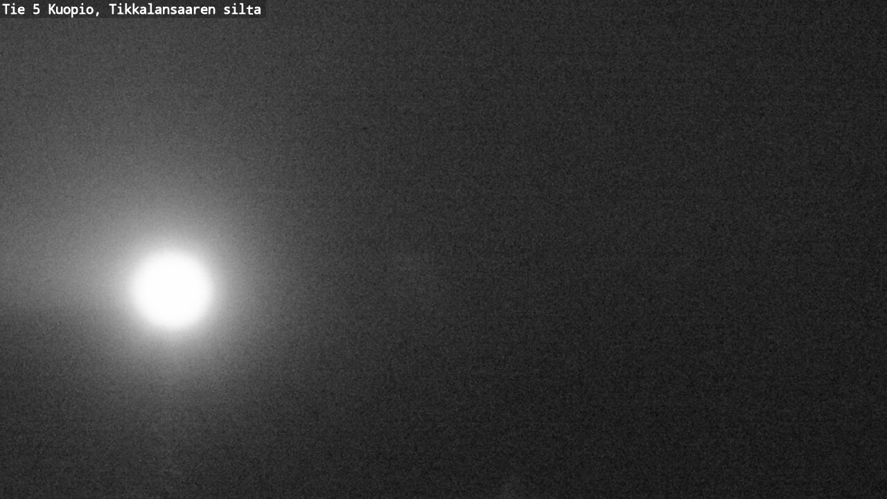 Weather Camera Image Road 5 Kuopio, Tikkalansaari, Kuopio, Pohjois-Savo