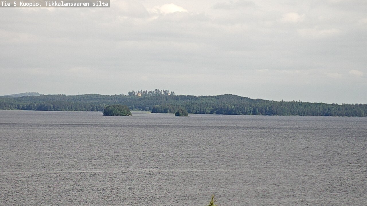 Kelikamerat Kuva Tie 5 Kuopio, Tikkalansaari, Kuopio, Pohjois-Savo