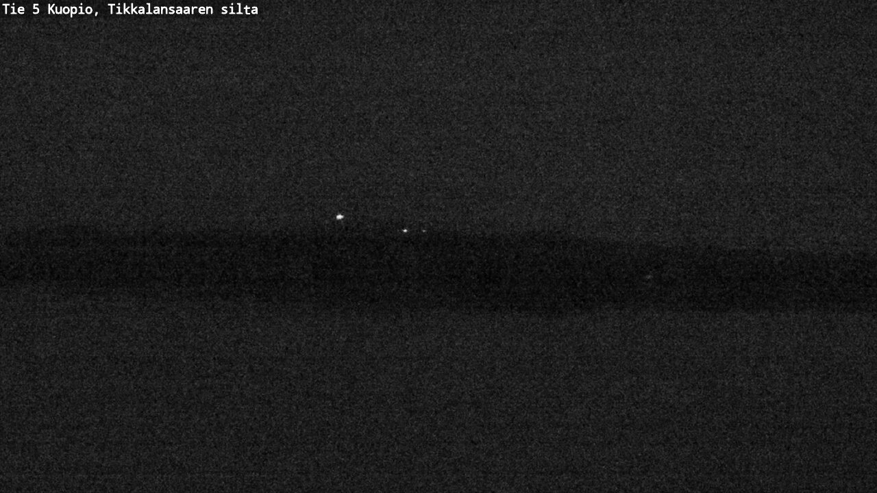 Weather Camera Image Road 5 Kuopio, Tikkalansaari, Kuopio, Pohjois-Savo