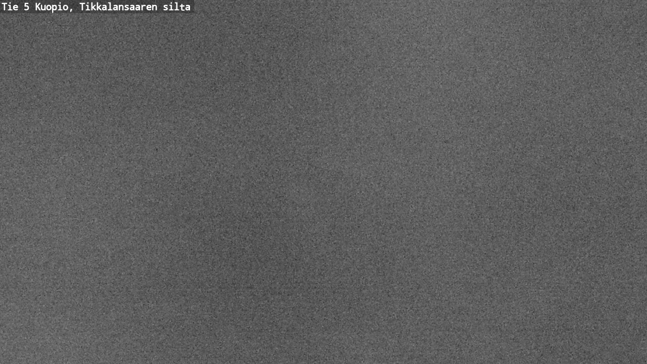 Weather Camera Image Road 5 Kuopio, Tikkalansaari, Kuopio, Pohjois-Savo