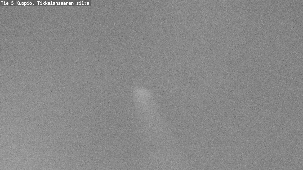 Weather Camera Image Road 5 Kuopio, Tikkalansaari, Kuopio, Pohjois-Savo